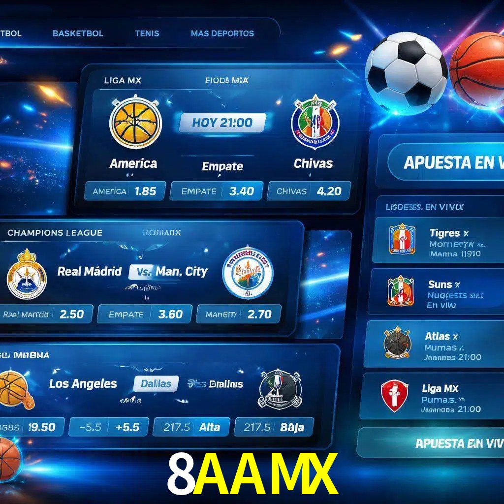 Mercados de apuestas deportivas 8AAMX para jugadores en México