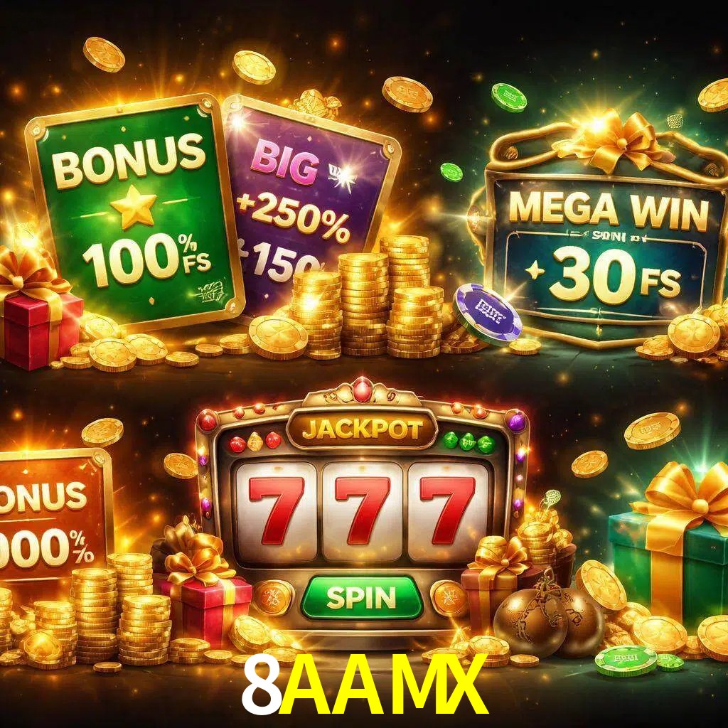 Tipos de bonos 8AAMX incluyendo recompensas de bienvenida y promociones continuas